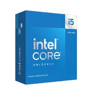 Intel i5 14600KF CPU 3.9GHz (5.1GHz Turbo) 14th Gen LGA1700 14-Cores 20-Threads 24MB 125W Graphic Card Required Retail Raptor Lake no Fan