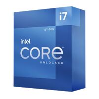 Intel i7-12700K CPU 3.6GHz (5.0GHz Turbo) 12th Gen LGA1700 12-Cores 20-Threads 25MB 125W UHD Graphic 770 Unlocked Retail Box Alder Lake no Fan