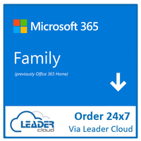 Microsoft ESD 365 Family / Home ( ESD Product Key Via CSP Portal - No Refund (Available through Leader Cloud)