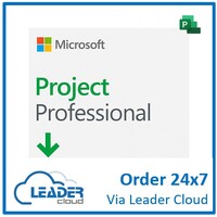 Microsoft ESD - Project Professional 2021 (Available on Leader Cloud, Keys available instantly)