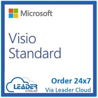 Microsoft ESD - Visio Standard 2021 (Available on Leader Cloud, Keys available instantly)