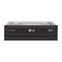 LG GH24NSD1 24x SATA Internal DVD - M-DISC Support Silent Play, Jamless Play, Cyberlink Power 2 Go. OEM Bulk Packaging (LS)
