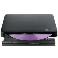 LG GP50NB40 Super-Multi Portable DVD Rewriter 8x DVD-R Writing Speed.TV Connectivity. M-DISC Support. Silent Play - Black (LS)
