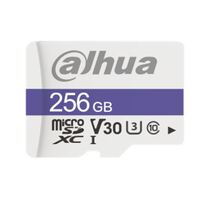 Dahua C100 256GB microSD 95MB/s 38MB/s 80TBW C10/U1/V10 UHS-I -25 ??C to +85 ??C Temperature Resistant Waterproof Anti-magnetic Anti X-ray 7yrs wty