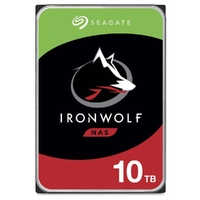 Seagate IronWolf ST10000VN000 10TB 7200 RPM 256MB Cache SATA 6.0Gb/s 3.5' Hard Drives Bare Drive