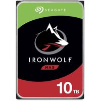 Seagate IronWolf ST10000VN000 10TB 7200 RPM 256MB Cache SATA 6.0Gb/s 3.5' Hard Drives Bare Drive