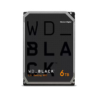 Western Digital WD Black 6TB 3.5' HDD SATA 6gb/s 7200RPM 256MB Cache CMR Tech for Hi-Res Video Games 5yrs Wty ~WD6004FZBX