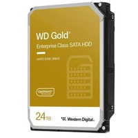 Western Digital Gold 24TB 3.5' Enterprise Class SATA 6 Gb/s HDD 7200 RPM Cache Size 512MB 5-Year Limited Warranty