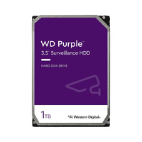 Western Digital WD11PURZ WD Purple 1TB 3.5' Surveillance HDD 5400RPM 64MB SATA3 110MB/s 3yrs  limited warranty