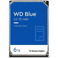 Western Digital WD Blue 6TB 3.5' HDD SATA 6Gb/s 5400RPM 256MB Cache SMR Tech 