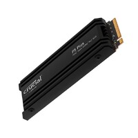 Crucial P5 Plus 2TB Gen4 NVMe SSD Heatsink PS5 6600/5000 MB/s R/W 1200TBW 720K/700K IOPS 2M hrs MTTF Full-Drive Encryption M.2 PCIe4 5yrs ~MZ-V8P2T0BW