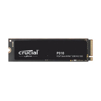 Crucial P310 2TB Gen4 2280 NVMe SSD 7100/6000 MB/s R/W 440TBW 1000K/1200K IOPS 1.5M hrs MTTF Full-Drive Encryption M.2 PCIe4 5yr