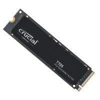 Crucial T705 1TB Gen5 NVMe SSD - 13600/10200 MB/s R/W 600TBW 1.4M IOPs 1.5M hrs MTTF with DirectStorage for Intel 14th Gen & AMD Ryzen 7000