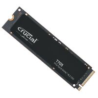 Crucial T705 4TB Gen5 NVMe SSD - 14100/12600 MB/s R/W 2400TBW 1.5M IOPs 1.5M hrs MTTF with DirectStorage for Intel 14th Gen & AMD Ryzen 7000