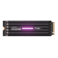 Crucial T710 2TB PCIe Gen5 NVMe 2280 SSD - 14500/13800 MB/s R/W 1200TBW 1500K IOPs 1.5M hrs MTTF with heatsink for Intel 13th Gen & AMD Ryzen