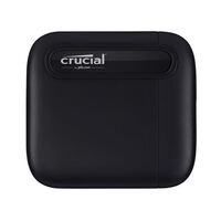 Crucial X6 2TB External Portable SSD 540MB/s USB3.2 USB-C USB3.0 Durable Rugged Shock Vibration Proof for PC MAC PS4 PS5 Xbox One Android iPad Pro