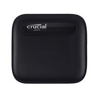 Crucial X6 4TB External Portable SSD 800MB/s USB3.2 USB-C USB3.0 Durable Rugged Shock Vibration Proof for PC MAC PS4 PS5 Xbox One Android iPad Pro