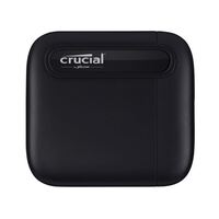 Crucial X6 500GB External Portable SSD 540MB/s USB3.2 USB-C USB3.0 Durable Rugged Shock Vibration Proof for PC MAC PS4 PS5 Xbox One Android iPad Pro