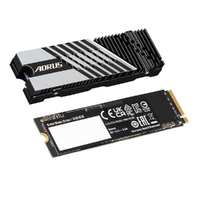 Gigabyte AORUS Gen4 7300 SSD M2 1TB PCI-Express 4.0 x4, NVMe 1.4, Sequential Read ~7300 MB/s, Sequential Write ~6000 MB/s
