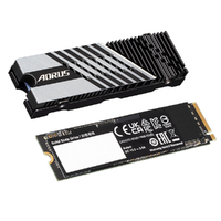 Gigabyte AORUS Gen4 7300 M2 SSD 2TB PCI-Express 4.0 x4, NVMe 1.4, Sequential Read ~7300 MB/s, Sequential Write ~6850 MB/s