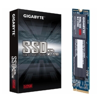 Gigabyte M.2 PCIe NVMe SSD 512GB V2 1700/1550 MB/s 270K/340K IOPS 2280 80mm 1.5M hrs MTBF HMB TRIM SMART Solid State Drive 5yrs ~GP-GSM2NE8512GNTD
