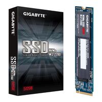 Gigabyte M.2 PCIe NVMe SSD 512GB V2 1700/1550 MB/s 270K/340K IOPS 2280 80mm 1.5M hrs MTBF HMB TRIM SMART Solid State Drive 5yrs ~GP-GSM2NE8512GNTD