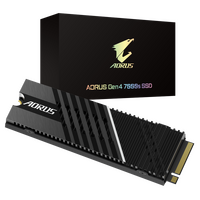 Gigabyte AORUS Gen4 7000s 1TB M.2 SSD, NVMe 1.4, 2280, 7000/5500 MB/s Seq. Read/Write, 700TBW, 5 Years Warranty