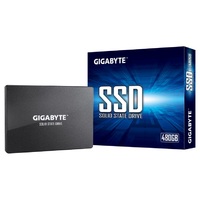 Gigabyte SSD 480GB 2.5' SATA3 6Gb/s 550/480 MB/s 75K/70K 200TBW 2M hrs MTBF HMB TRIM & SMART Solid State Drive 3yrs Wty