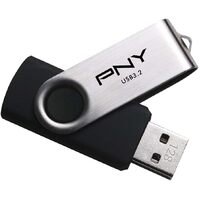 PNY P-FD128GTBATTR  FDI, 128G, Turbo Attache-R, USB3.2, ASPK (AMZ)