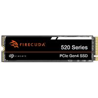 Seagate FireCuda 520 SSD 1 TB ZP1000GV3A012 up to 5,000/4,850 MB/s, plug-and-play SSD, handling upwards of 1,200 TB total bytes