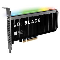 Western Digital WD Black AN1500 4TB RGB NVMe SSD AIC - 6500MB/s 4100MB/s R/W 780K/710K IOPS 1.75M Hrs MTBF RAID PCIe3.0 Add-in-Card 3D-NAND 5yrs
