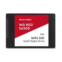 Western Digital WD Red SA500 1TB 2.5' SATA NAS SSD 24/7 560MB/s 530MB/s R/W 95K/85K IOPS 600TBW 2M hrs MTBF 5yrs wty