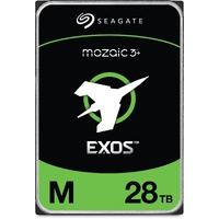 Seagate Exos M 28TB, Enterprise Internal Hard Drive HDD 3.5', 6GB/s, SATA 7200RPM, 512MB, 5YR WTY