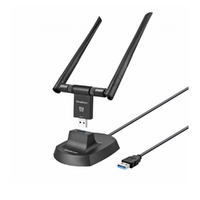 Simplecom NW811 AX1800 Dual Band WiFi 6 USB Adapter 802.11ax with 2x 5dBi High Gain Antennas