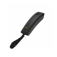 Fanvil H2U Compact IP Phone, 2 SIP Lines, HD Audio, Desk/Wall Mount, 10 Speed Dial Keys, PoE, 3 Way Conference, 2 Year Warranty - Black