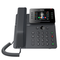 Fanvil V64 Prime Busines Phone, 3.5' Color Screen, Built in WiFi & BT, Dual Gigabit Ports, PoE, 12 Lines, SBC Ready, 2 Year WTY