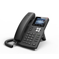 Fanvil X3SP Enterprise IP Phone - 2.4' Colour Screen, 2 Lines, No DSS Buttons, Dual 10/100 NIC