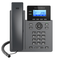 Grandstream GRP2602P Carrier Grade 2 Line IP Phone, 4 SIP Accounts, 132x48 Backlit Screen, HD Audio, Powerable Via POE, 5 way Conference, 1 Yr WTY