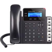 *LS* Grandstream GXP1628 2 Line IP Phone, 2 Sip Accounts, 132x48 Backlit Graphical Display, HD Audio, Dual-Switched Gigabit Ports, Powerable Via POE