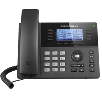 Grandstream GXP1780 HD PoE IP Phone 200x80 LCD, 8 lines, Dual 10/100Mbps Ports, 4 program keys, 32 BLF, EHS (LS)