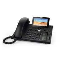 Snom D385N 12 Line Professional IP Phone, 4.3' Hi-Res Display With Backlight