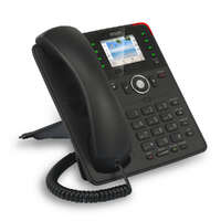 SNOM D735 SIP Desk Telephone, l 2.7 Inch TFT Display, 32 Self-Labeling Function Keys (8 Physical), Black