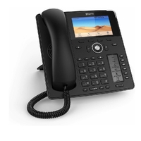 SNOM D785N SIP Desk Phone, 4.3 Inch Colour Display, 480 x 272 Pixels, HD Audio, USB, 48 Self-Labeling Keys
