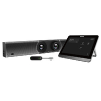 Yealink A30 Collaboration Bar for Medium Rooms, includes CTP18 Touch Panel and WPP30 Wireless Content Sharing and BYOD