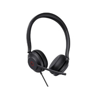 Yealink UH35 Dual Teams USB-C/A Wired Headset, Microsoft Teams & UC Certified, Dual Noise-Canceling Microphones USB-A / 35mm Speaker, RMA Only