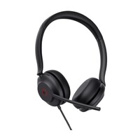 Yealink UH35 Dual Teams USB-C/A Wired Headset, Microsoft Teams & UC Certified, Dual Noise-Canceling Microphones USB-A / 35mm Speaker, Lightweight