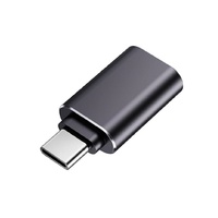 Yealink USB-A to USB-C Adapter, Black