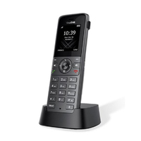 Yealink W73H High-performance IP DECT Handset, HD Audio, Long Standby Time 400 hours, Up to 35 hours talk time, Noise Reduction,