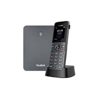 Yealink W73P High-Performance IP DECT Solution including W73H Handset and W70B Base Station, Up to 20 simultaneous calls, Flexible Noise Reduction
