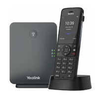 Yealink W78P Wireless DECT Solution including W70B Base Station and 1x W78H Handset, Scalable solution, optimised wireless communication